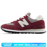 NEW BALANCENB574經(jīng)典減震透氣低幫跑步鞋男女同款酒紅墨 酒紅色 37.5 D寬