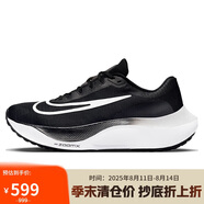 耐克NIKE跑步鞋男緩震泡棉ZOOMX FLY 5運(yùn)動鞋DM8968-001黑白41