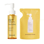 夢(mèng)妝（Mamonde）水感卸妝油水膏深層清潔溫和敏感肌膚眼唇面部專(zhuān)用輕盈凈澈 240ml 正裝120+替換120