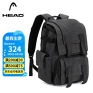 海德（HEAD）雙肩包男女筆記本電腦包書包大容量相機(jī)攝影包國(guó)家地理騎行背包