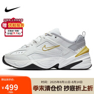 耐克NIKE休閑鞋女子復古減震M2K TEKNO運動(dòng)鞋AO3108-009銀灰35.5