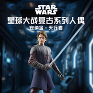 孩之寶（Hasbro）星球大戰(zhàn)周邊玩具模型兒童禮物復古系列人偶安納金·天行者G0906