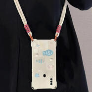 俊言俊言oppoA31手機殼 A31t保護套歐珀A31T簡約ppoo a31軟硅膠a31t寬掛繩oqqoa31四角防摔防摔超薄潮 四角款-【白色】貝殼魚+長掛繩+膜 OPPOA31 2020