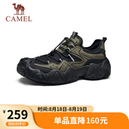 駱駝（CAMEL）云山網(wǎng)面戶(hù)外徒步登山休閑丑萌鞋情侶七夕 G15S076106 淺綠/黑 42