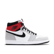 AIR JORDAN煙灰色真皮男士休閑復(fù)古跑鞋 Smoke Grey 40.5