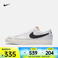 耐克（NIKE）BLAZER LOW '77 VINTAGE 男子開拓者復(fù)古運(yùn)動(dòng)鞋板鞋 DA6364-101 44