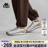 卡帕（Kappa）背靠背情侶復古德訓鞋男2024新款潮流跑鞋運動(dòng)阿甘鞋女K0EX5MM18