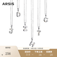 Arsis簡約字母吊墜項鏈女原創(chuàng)設計S925銀鎖骨鏈生日禮物送女友 字母吊墜項鏈(Y)
