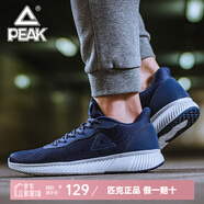 匹克運(yùn)動(dòng)鞋男 跑鞋網(wǎng)面春夏新品透氣休閑鞋輕便黑色男士跑步鞋子 子夜藍(lán)947 41