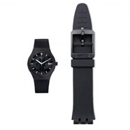 W&PSwatch斯沃琪原裝表帶星球機械情侶表裝置51系列表帶原裝 SUTA402