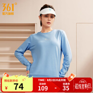361度運動衛(wèi)衣男秋冬新款加絨圓領(lǐng)套頭運動絨上衣男簡約百搭服飾御寒保 【女款】豆灰藍【4801D】 2XL