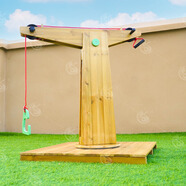 向天歌幼兒園戶外沙水吊機(jī)