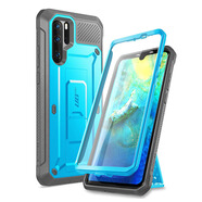 華為（HUAWEI）美國SUPCASE 適用華為P30手機殼帶支架mate30全包防摔三防保護套P30Pro男款mate20Pro潮牌5g磨砂保 華為P30Pro天空藍帶屏保 華為其他型號