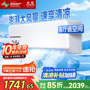 長(zhǎng)虹（CHANGHONG）空調(diào)大2匹新能效超省電變頻國(guó)家補(bǔ)貼20%空調(diào)家用客廳冷暖掛機(jī)空調(diào)KFR-51GW/ZDTCW2+R2以舊換新