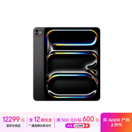Apple/蘋果 iPad Pro13英寸M4芯片 2024年新款平板電腦(512G WLAN版/MVX43CH/A)深空黑色