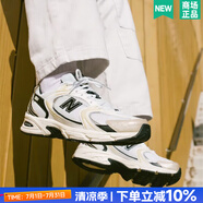 NEW BALANCE女鞋 夏季新網(wǎng)面透氣運動(dòng)鞋輕便緩震休閑鞋復古時(shí)尚增高老爹鞋 黑白配色/復古拼接/主推款 36 (腳長(cháng)220mm)