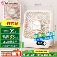 賽億風(fēng)寶定時USB小風(fēng)扇蓄電款電風(fēng)扇折疊輕薄風(fēng)扇小臺扇迷你便攜電風(fēng)扇小型學(xué)生床頭辦公室輕音桌面扇