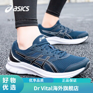 亞瑟士（asics）亞瑟士男鞋跑步鞋夏季艾斯克斯男士跑鞋JOLT3休閑緩震運(yùn)動(dòng)鞋 Y-藍(lán)色/黑色B034 39