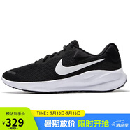 耐克NIKE男子跑步鞋REVOLUTION 7運動鞋FB2207-001黑42