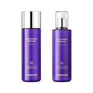 德妃（DERMAFIRM）韓國紫蘇套裝 洗面奶舒緩潔面水乳精華面霜隔 紫蘇3件套(水乳霜)