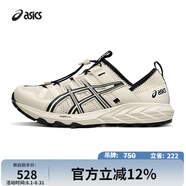 亞瑟士ASICS男女舒適透氣運(yùn)動鞋GEL-SONOMA TR 米白色/黑色 40 