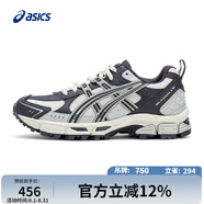 亞瑟士ASICS女子透氣耐磨跑鞋 GEL-KAHANA 8 SP 米白色/灰色 40 