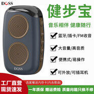 DOSS德仕阿希莫藍牙音響戶(hù)外運動(dòng)跑步便攜式迷你小音箱可插卡收音機穿戴音響音樂(lè )隨身聽(tīng)小鋼炮重低音炮 藏藍【送充電頭+運動(dòng)臂帶+掛繩】 套餐三 16G卡+500首經(jīng)典老歌+讀卡器