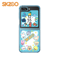 三星（SAMSUNG）Z Flip5手機殼原裝智能主題保護殼個(gè)性手機套后殼保護套透明硬殼 韓國進(jìn)口SKZOO系列