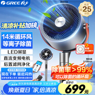 格力（GREE）空氣循環(huán)扇家用智能遙控大風(fēng)量電風(fēng)扇等離子除菌凈化3D自動(dòng)搖頭直流變頻低噪落地扇 FXDZ-2305Bag5