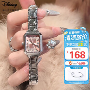 迪士尼（Disney）手表女款ins風(fēng)輕奢小眾方糖腕表簡約防水女士手表生日情人節(jié)禮物