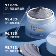 韓佳妮（HAN JIA NI）凈爽控油灰泥膜深層清潔控油補水細膩毛孔涂抹泥膜 100g 2盒