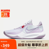 耐克（NIKE）男子籃球鞋PRECISION VI低幫運動鞋DD9535-100 紫  44 
