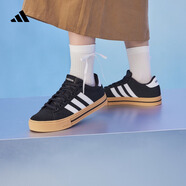 adidas DAILY 4.0復(fù)古百搭休閑帆布鞋男女阿迪達(dá)斯官方輕運(yùn)動(dòng)   黑色/白色/樹脂黃（JI4354）   40.5