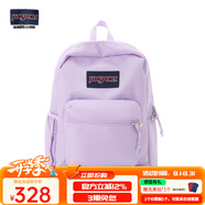JANSPORT杰斯伯書(shū)包輕便雙肩包男女旅行包簡(jiǎn)約背包電腦包學(xué)生校園 7ZNZ5M9暮山紫-隔層+側(cè)袋+厚底