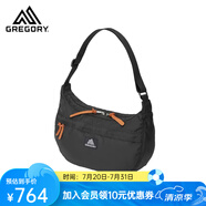GREGORY格里高利 SATCHEL斜挎包單肩背包 城市休閑手提包通勤拎包13L 黑色 M