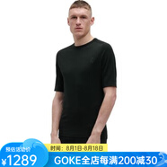 昂跑（On）男士T恤短袖圓領(lǐng)純色舒適吸濕排汗透氣健身跑步ONFB074 Black L