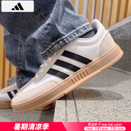 阿迪達(dá)斯 （adidas）板鞋男鞋 2025夏季新款運(yùn)動(dòng)鞋低幫透氣休閑鞋耐磨輕便小白鞋 黑白板鞋/T頭鞋/曬圖退10 43 （內(nèi)長(zhǎng)265mm）
