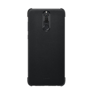 華為（HUAWEI）麥芒6 7手機殼原裝 麥芒7魔幻彩殼防摔透明保護套軟膠硬殼男女款防磨PC保護殼 麥芒6 黑色