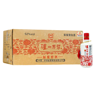 瀘州老窖瀘州原漿濃香小瓶酒150ml 52度 150mL 24瓶 【2016年日期】