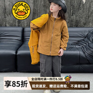 G.DUCKKIDS女童沖鋒衣三合一可拆卸秋冬季款兒童外套防風(fēng)夾克小孩中大童秋裝 圖片色內(nèi)膽同款 160 （建議身高150cm 13-14歲）