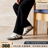 皓頓（HAUT TON）時(shí)尚運動(dòng)休閑鞋頭層牛皮果凍底德訓鞋子男 YD102 白灰色 39 