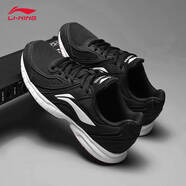 李寧（LI-NING）運動鞋跑步男款低幫減震舒適跑步鞋軟底輕便男士輕便運動鞋子男