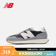 NEW BALANCE NB 復古男女同款系帶休閑運動跑步鞋防滑耐磨 MS237RCS-D MS237SC-D 37 （腳長22.5cm）