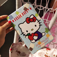 三星（SAMSUNG）適用三星t705c保護套Galaxy tab s保護殼sm-t700平板電腦皮套tabs全包防摔軟殼smt705cx卡通可愛(ài)外 綠色helloKitty 三星T700/T705C (8.4英寸)