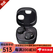 鐵三角（Audio-technica）日版ATH-SQ1TW無(wú)線藍(lán)牙耳機(jī) 【ATH-TWX7混合數(shù)字降噪真無(wú)線藍(lán)牙耳機(jī)】 支持多點(diǎn)連接小機(jī)身高性能 ATH-SQ1TW2 黑色-【2代】