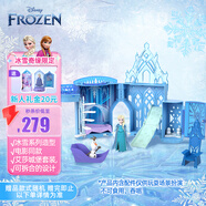 芭比（Barbie）過家家生日送禮禮盒冰雪奇緣公主城堡玩具-艾莎冰雪城堡套裝JDP63
