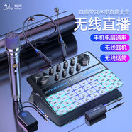 魅聲手機聲卡直播設備全套戶(hù)外專(zhuān)業(yè)唱歌套裝抖音網(wǎng)紅主播專(zhuān)用電腦 G9-W104-WQ1S（無(wú)線(xiàn)單人款）
