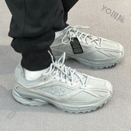 安德瑪（Under Armour）UA男女同款2025春夏新款透氣休閑戶外運動鞋跑步鞋 6007153 035-灰色 36.5