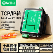 畢亞茲 單串口服務(wù)器RS485/232/422轉(zhuǎn)以太網(wǎng)口務(wù)器 TCP/IP串口轉(zhuǎn)網(wǎng)口Modbus RTU網(wǎng)關(guān)聯(lián)網(wǎng) 全國產(chǎn)工業(yè)級