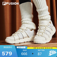 FILA FUSION斐樂潮牌女鞋復(fù)古籃球鞋冬季運動鞋